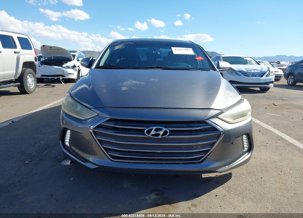 2017 HYUNDAI ELANTRA VIN: KMHD84LF9HU148598