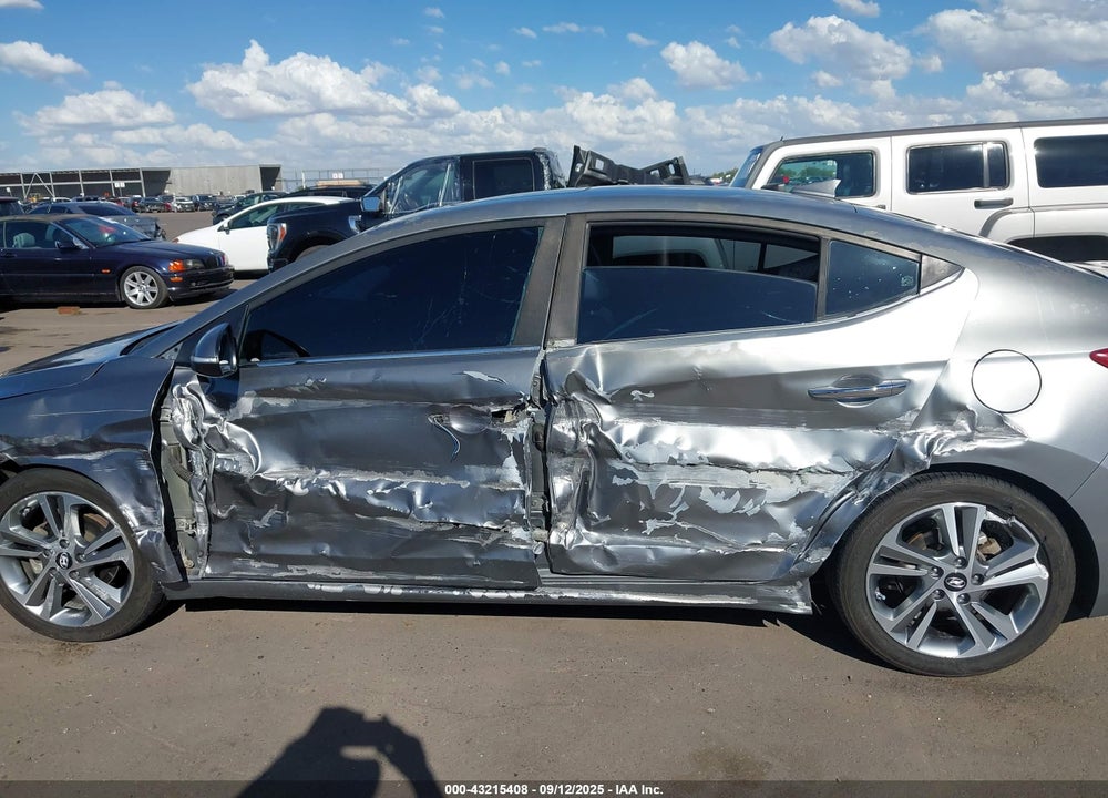 2017 HYUNDAI ELANTRA VIN: KMHD84LF9HU148598