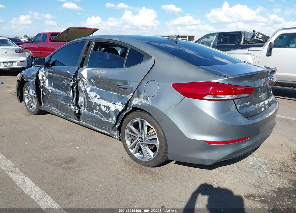 2017 HYUNDAI ELANTRA VIN: KMHD84LF9HU148598