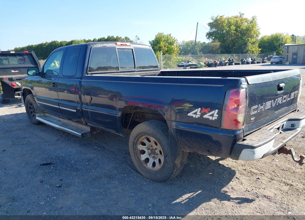 2005 CHEVROLET SILVERADO 1500 WORK TRUCK VIN: 1GCEK19T05E283514