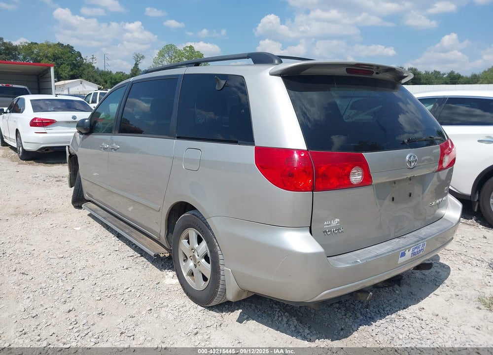 2009 TOYOTA SIENNA LE VIN: 5TDZK23CX9S268454