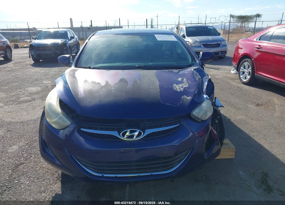 2011 HYUNDAI ELANTRA VIN: 5NPDH4AEXBH019012