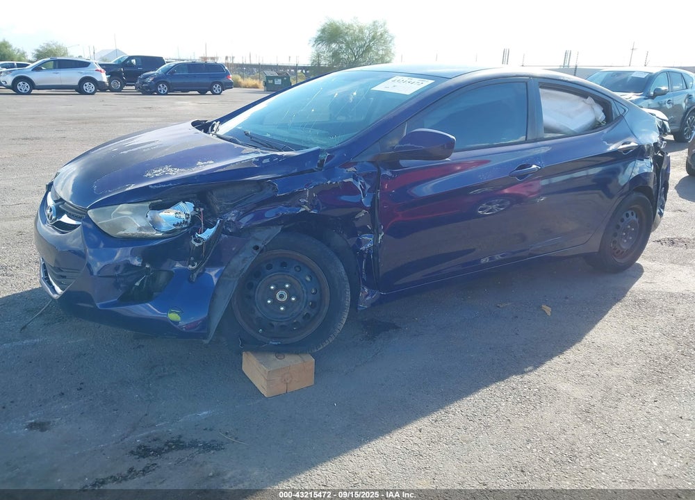 2011 HYUNDAI ELANTRA VIN: 5NPDH4AEXBH019012
