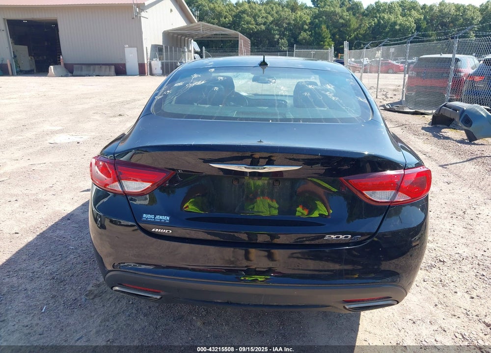 2016 CHRYSLER 200 VIN: 1C3CCCDG3GN158461
