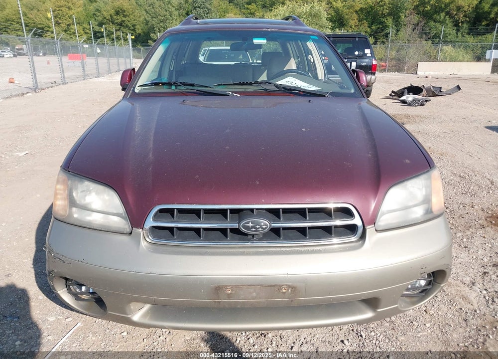 2000 SUBARU OUTBACK LIMITED VIN: 4S3BH6861Y7661360