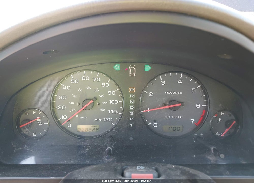 2000 SUBARU OUTBACK LIMITED VIN: 4S3BH6861Y7661360