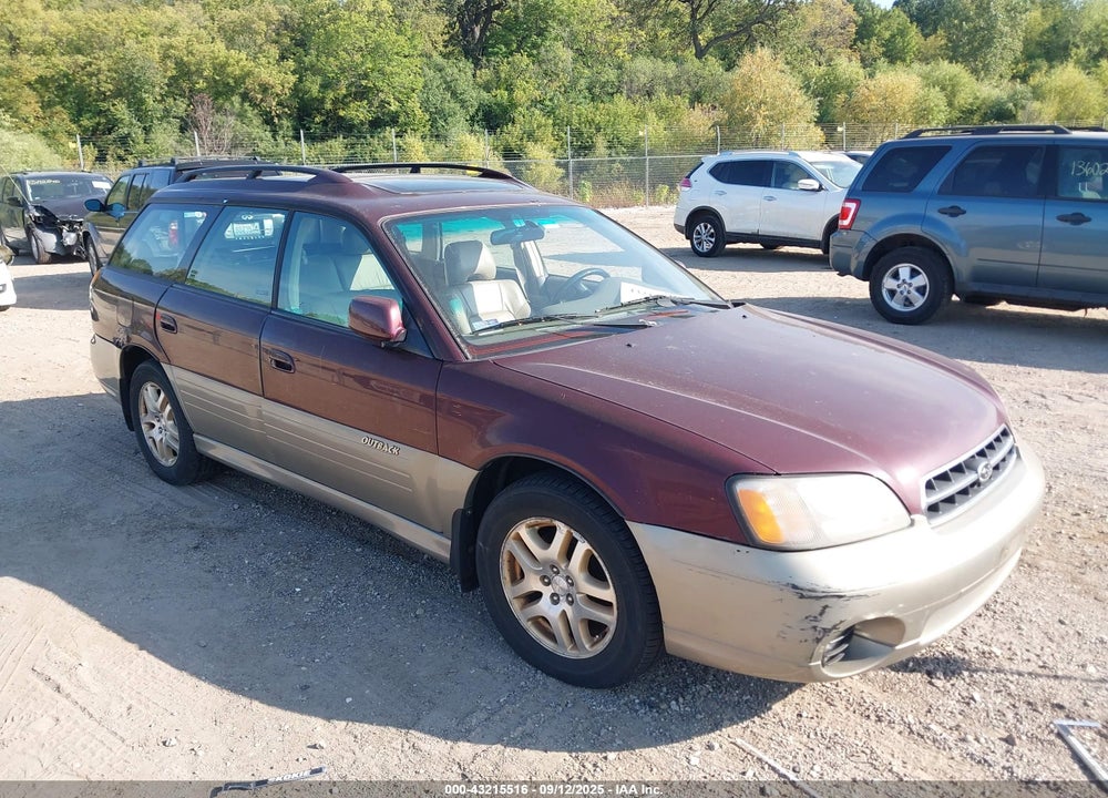 2000 SUBARU OUTBACK LIMITED VIN: 4S3BH6861Y7661360