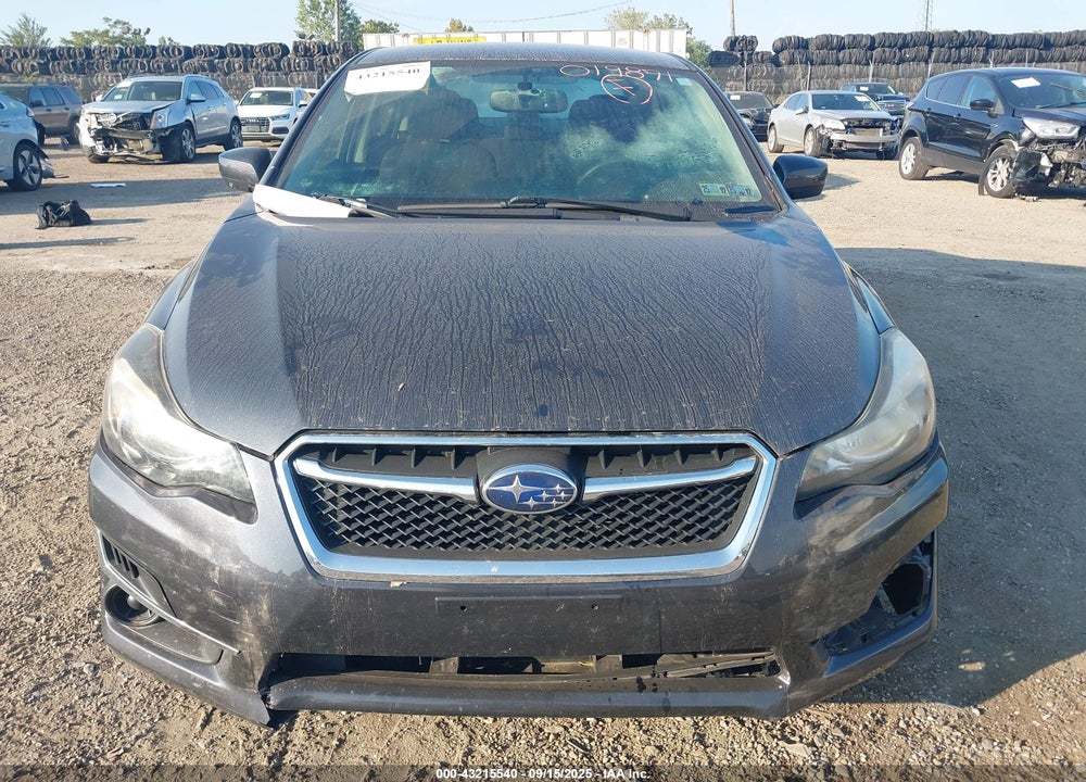 2016 SUBARU IMPREZA 2.0I PREMIUM VIN: JF1GJAB6XGH019871