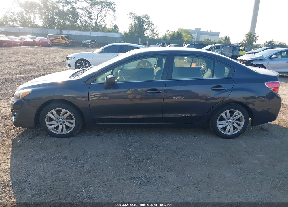 2016 SUBARU IMPREZA 2.0I PREMIUM VIN: JF1GJAB6XGH019871