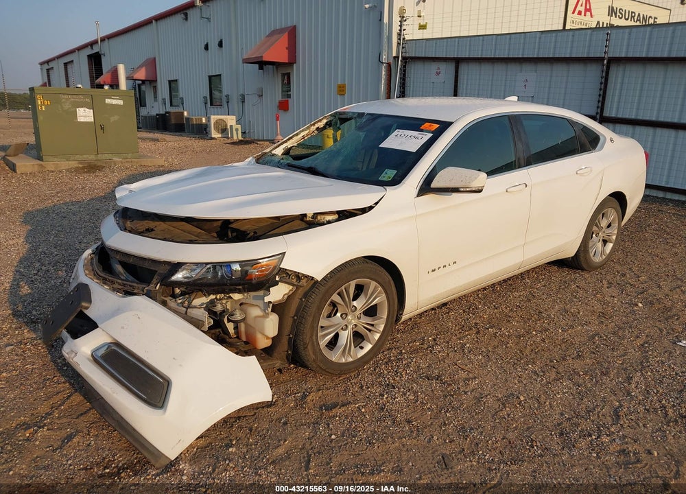 2015 CHEVROLET IMPALA VIN: 2G1125S34F9131720