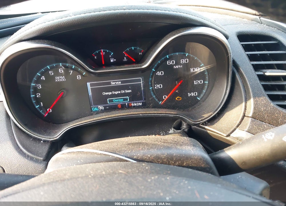 2015 CHEVROLET IMPALA VIN: 2G1125S34F9131720