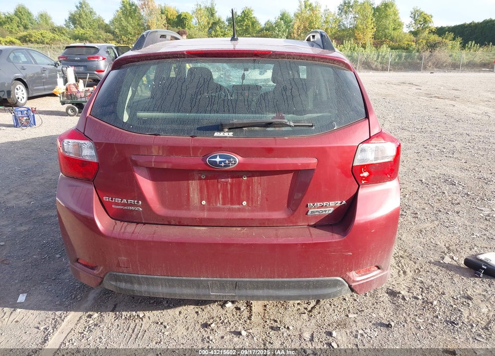 2014 SUBARU IMPREZA 2.0I SPORT PREMIUM VIN: JF1GPAL66E8235792