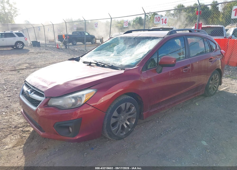 2014 SUBARU IMPREZA 2.0I SPORT PREMIUM VIN: JF1GPAL66E8235792