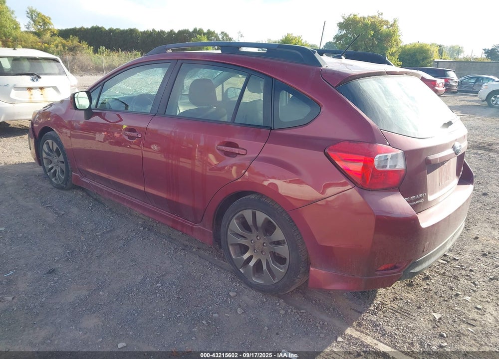 2014 SUBARU IMPREZA 2.0I SPORT PREMIUM VIN: JF1GPAL66E8235792