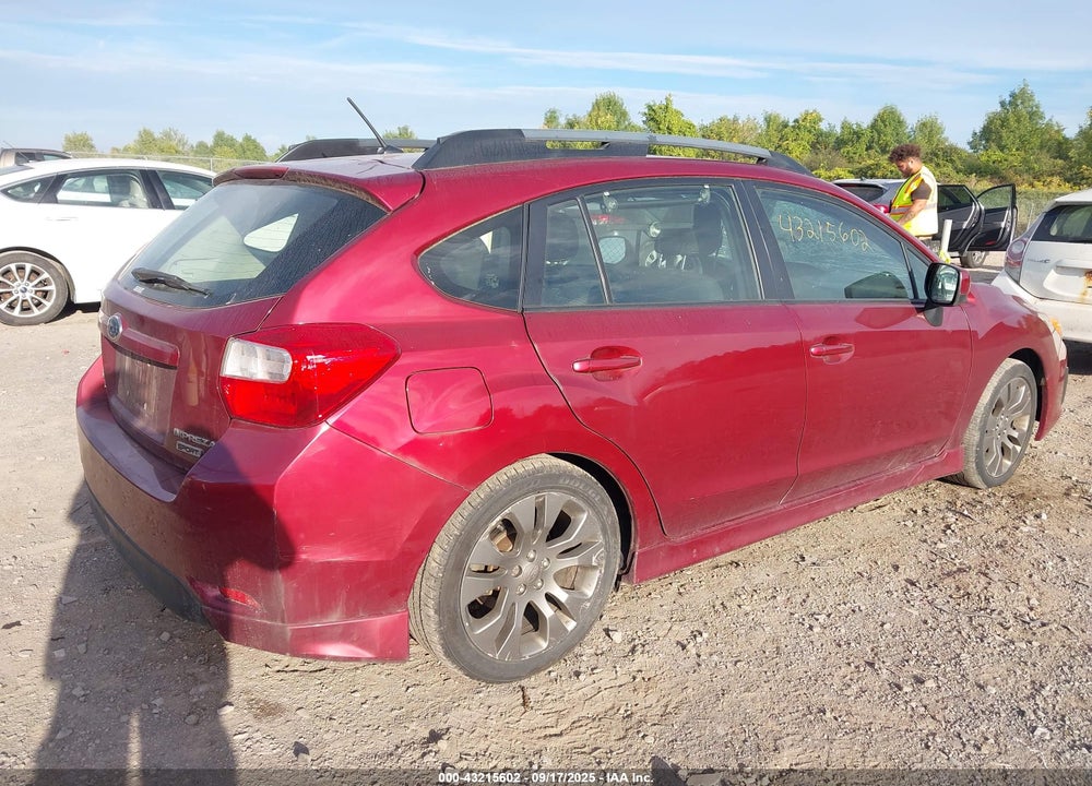 2014 SUBARU IMPREZA 2.0I SPORT PREMIUM VIN: JF1GPAL66E8235792