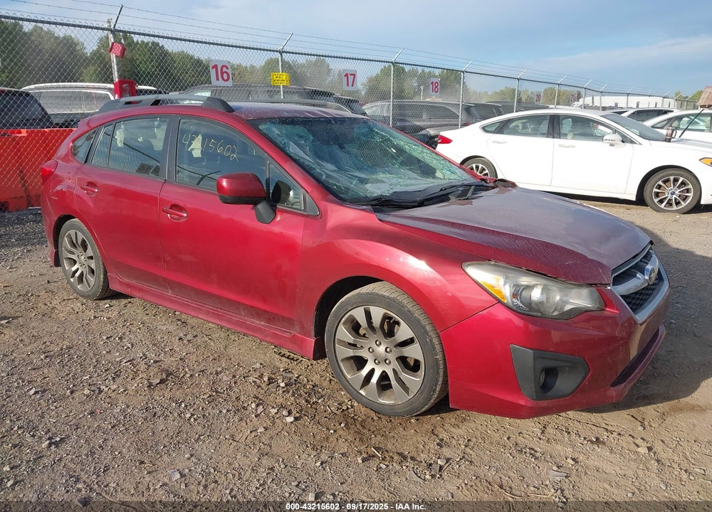 2014 SUBARU IMPREZA 2.0I SPORT PREMIUM VIN: JF1GPAL66E8235792