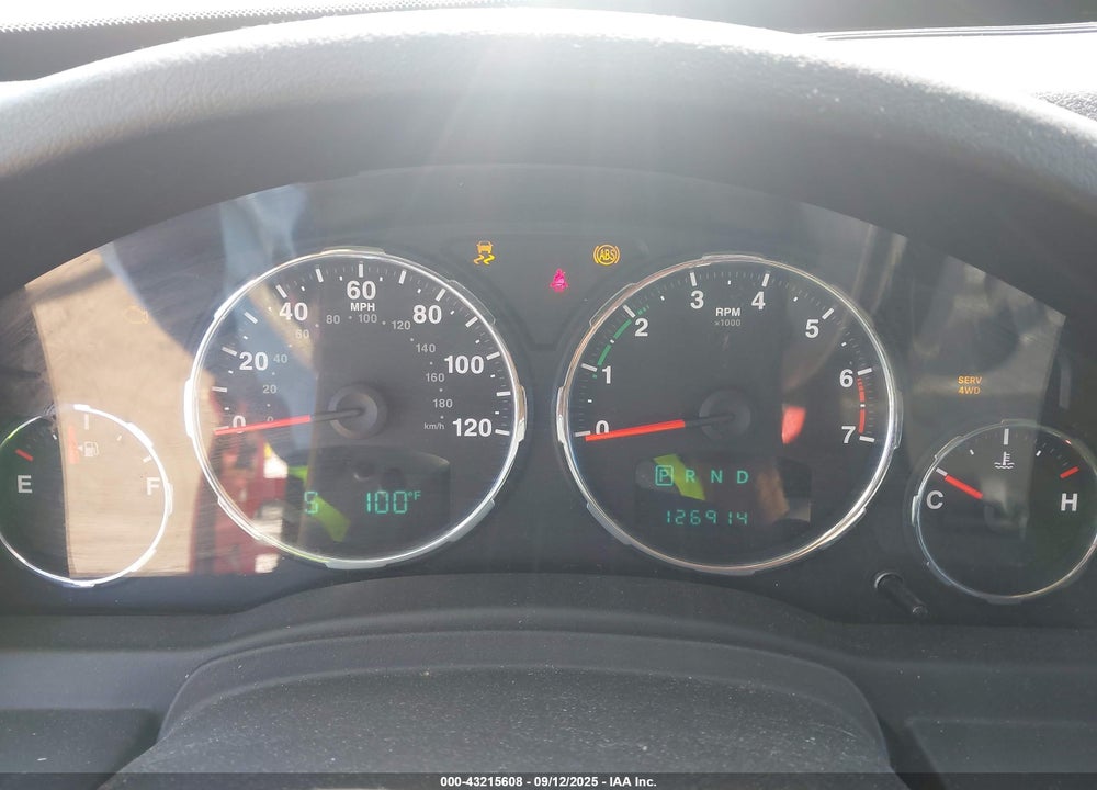 2012 JEEP LIBERTY VIN: 1C4PJMAK1CW170288