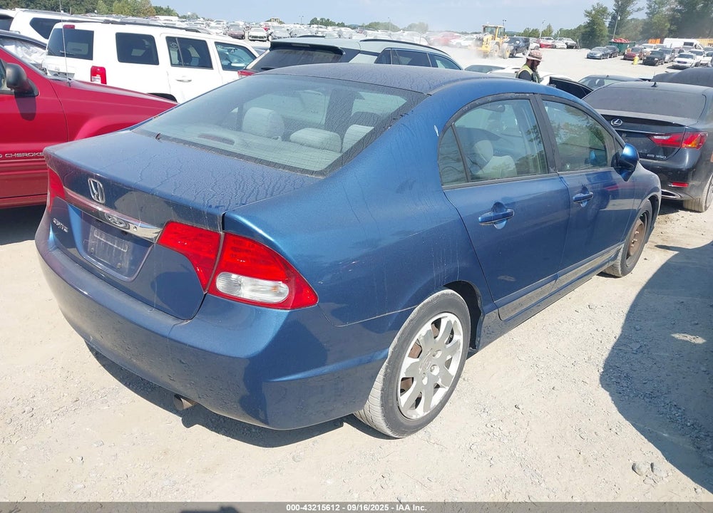 2009 HONDA CIVIC VIN: 1HGFA15519L023625