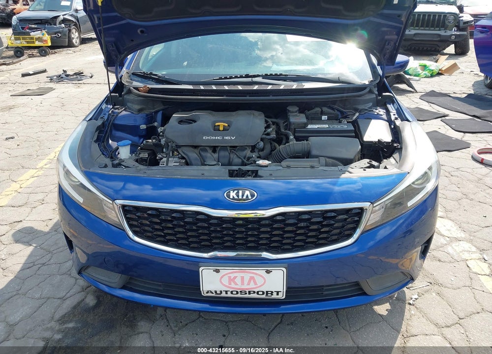 2017 KIA FORTE VIN: 3KPFK4A7XHE144262