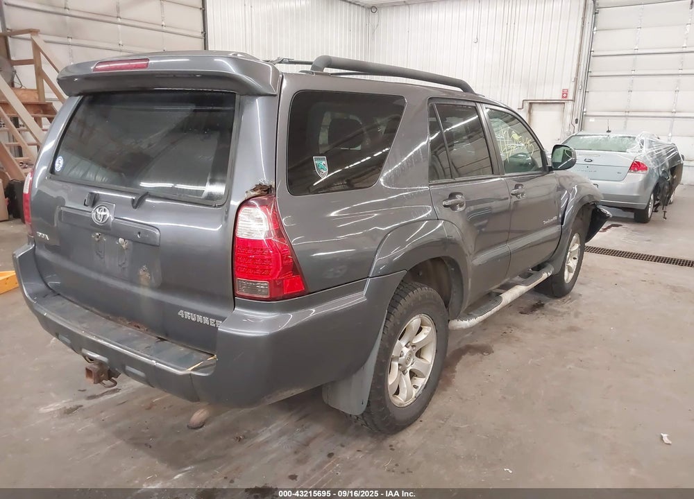 2006 TOYOTA 4RUNNER SR5 SPORT V6 VIN: JTEBU14R260104036