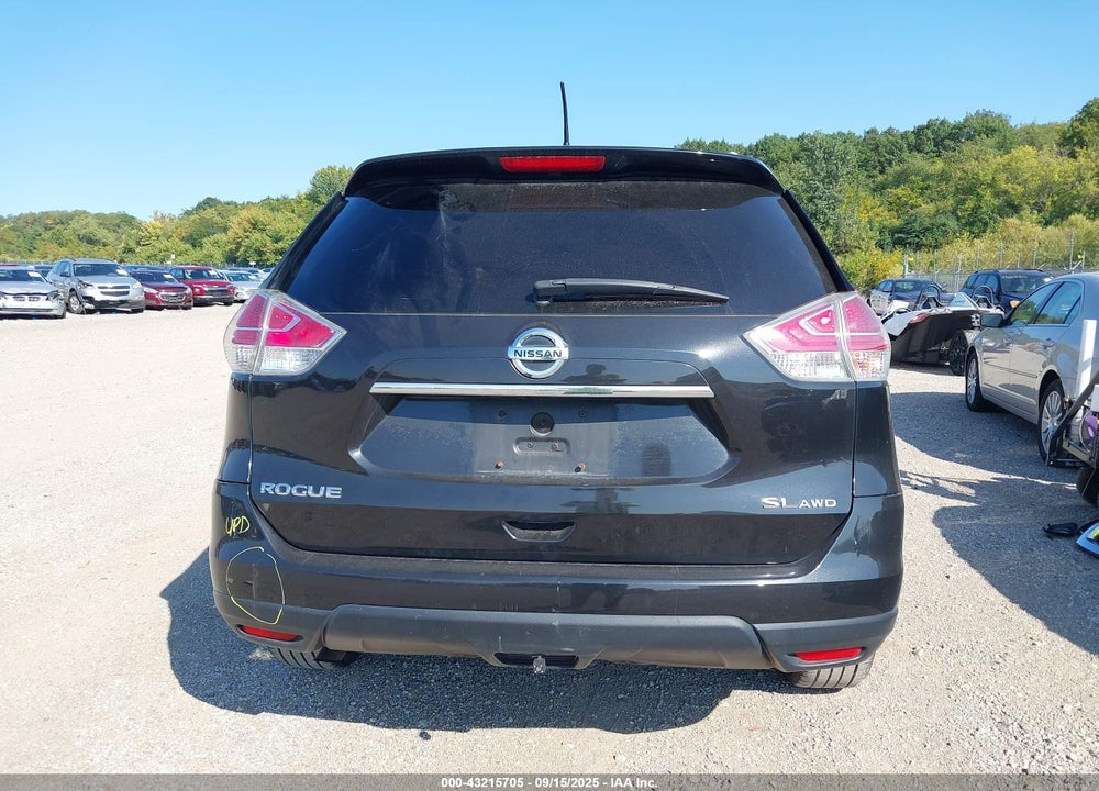 2016 NISSAN ROGUE VIN: 5N1AT2MV3GC807775