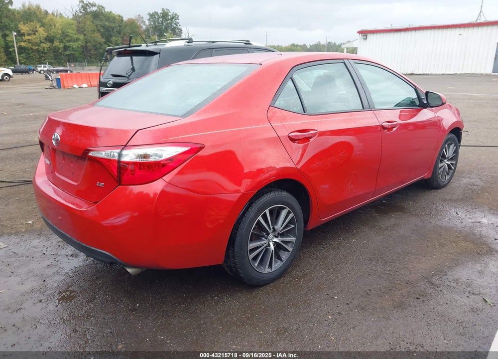 2016 TOYOTA COROLLA LE PLUS VIN: 2T1BURHE7GC524764