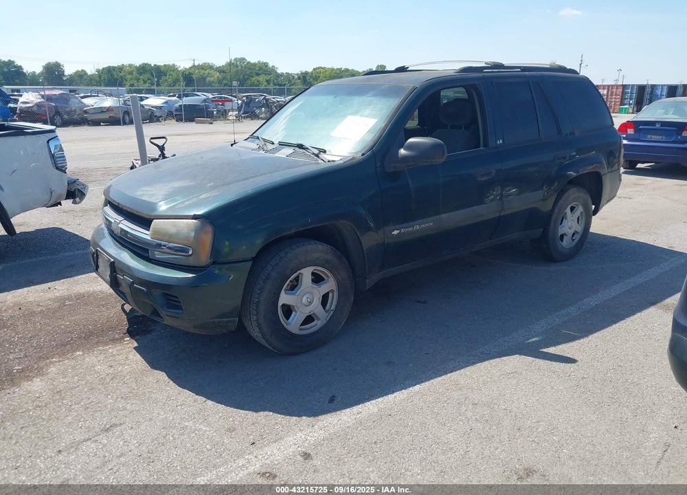 2003 CHEVROLET TRAILBLAZER LS VIN: 1GNDS13SX32246858