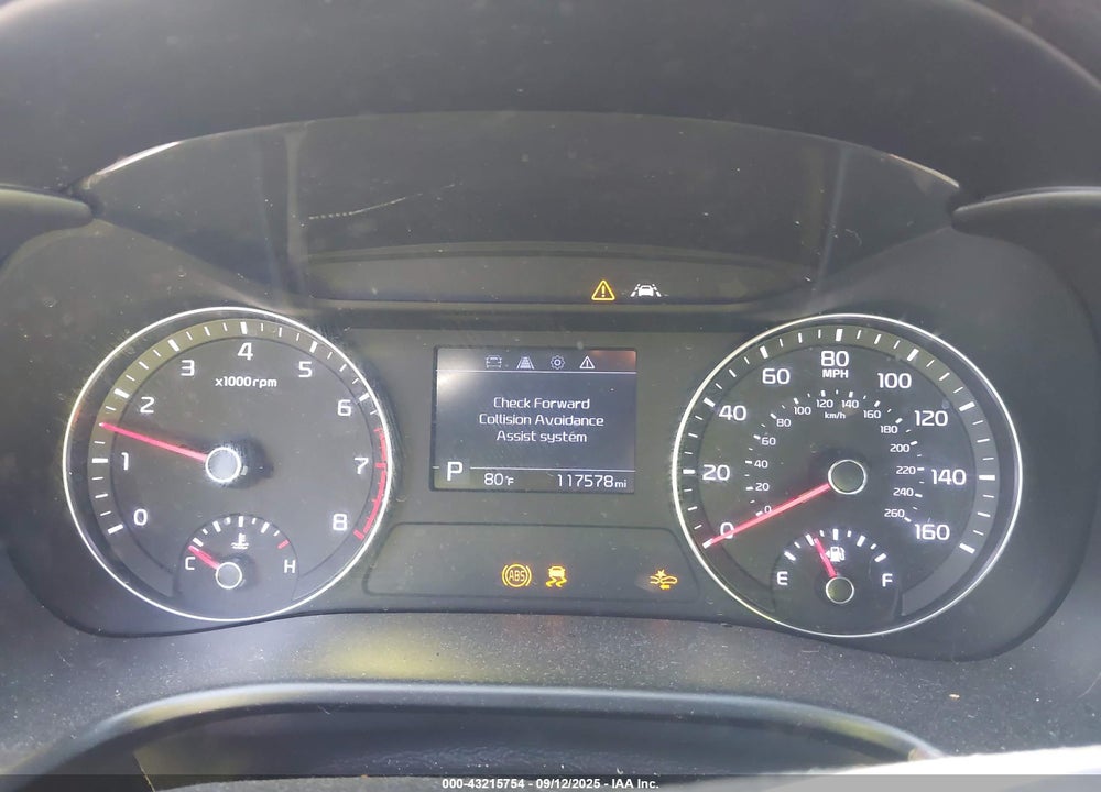 2020 KIA FORTE VIN: 3KPF44AC2LE216457