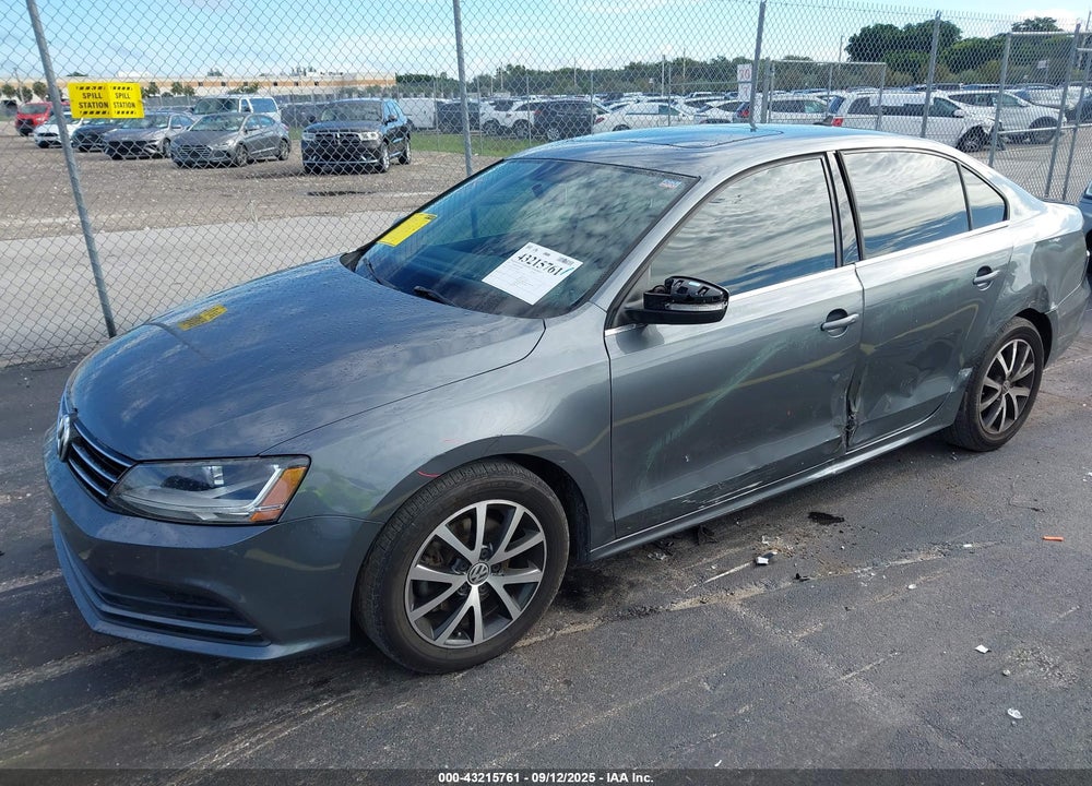 2017 VOLKSWAGEN JETTA VIN: 3VWDB7AJ2HM281591