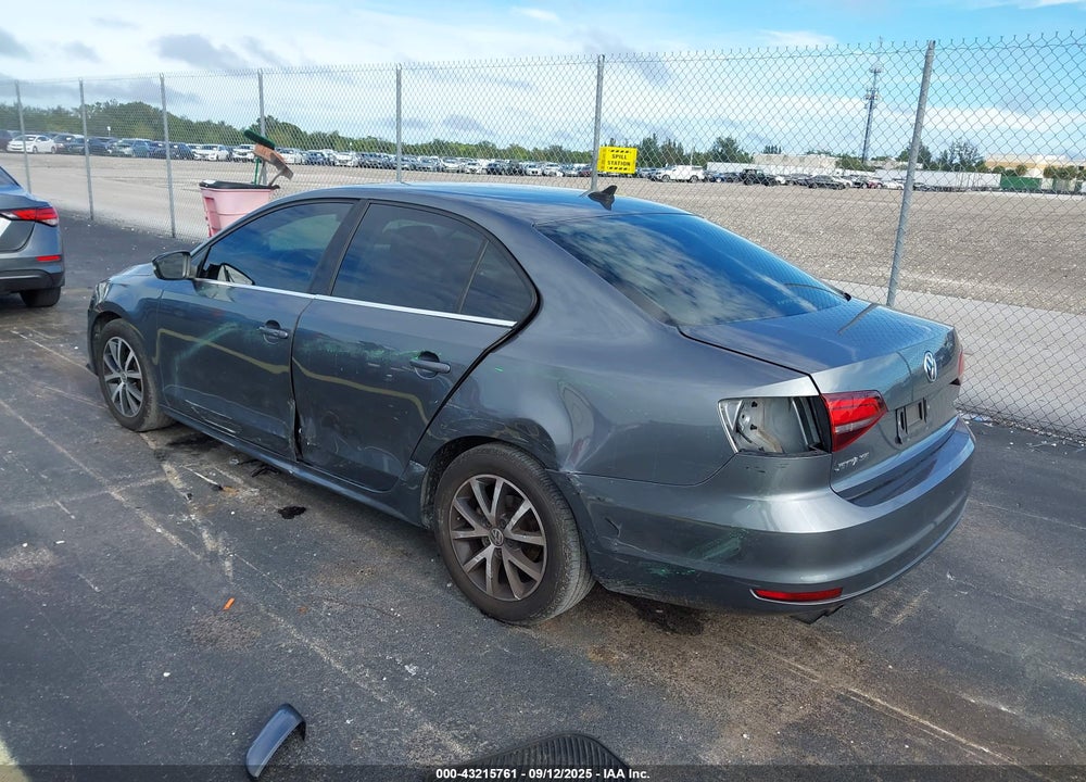 2017 VOLKSWAGEN JETTA VIN: 3VWDB7AJ2HM281591