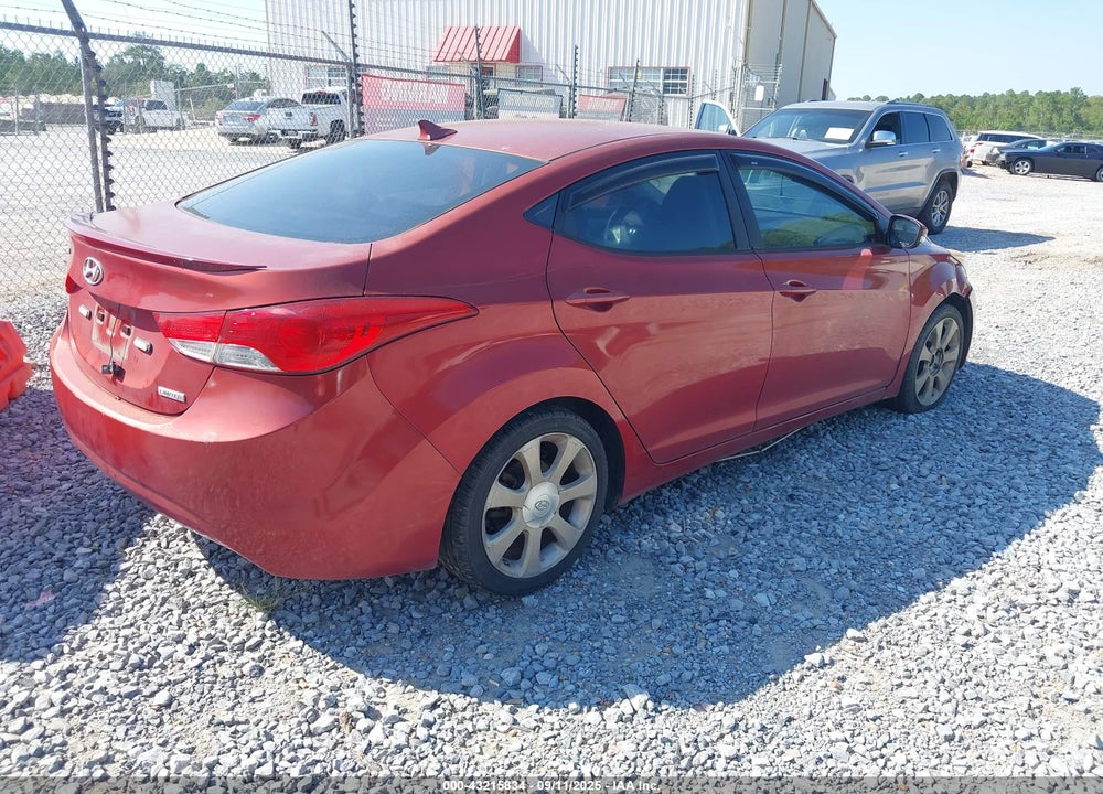 2012 HYUNDAI ELANTRA VIN: KMHDH4AE2CU206389
