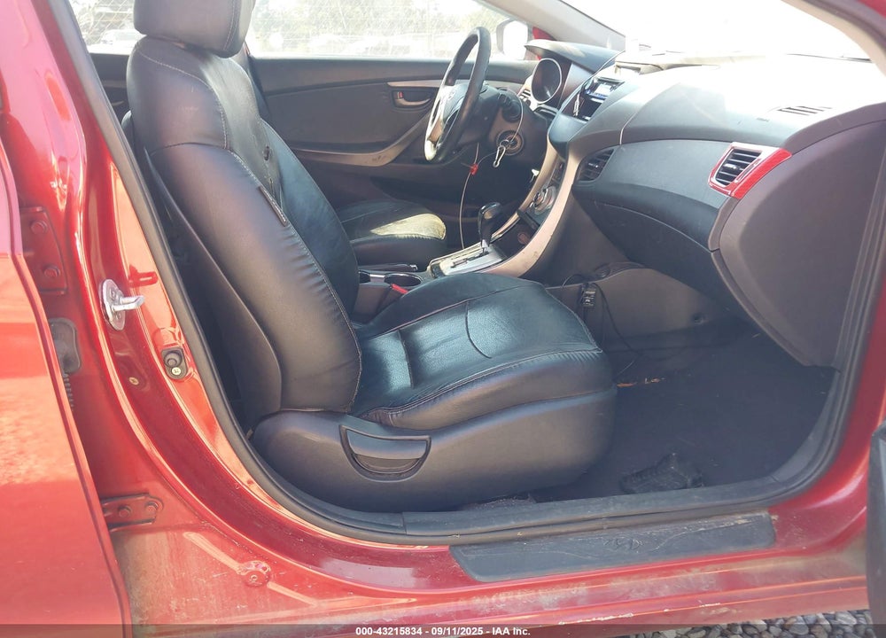 2012 HYUNDAI ELANTRA VIN: KMHDH4AE2CU206389