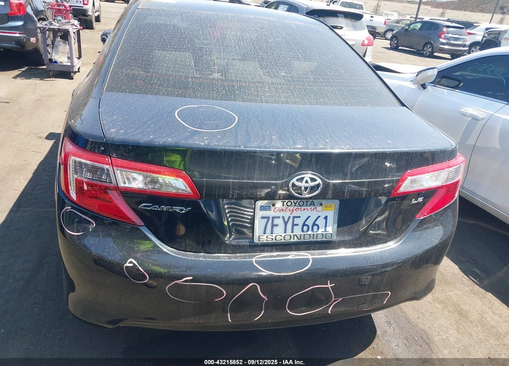 2014 TOYOTA CAMRY LE VIN: 4T4BF1FK5ER440190