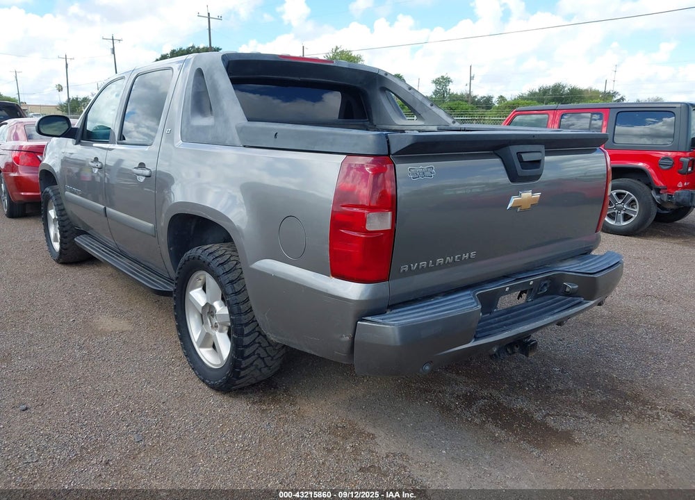 2007 CHEVROLET AVALANCHE VIN: 3GNEK12397G100365