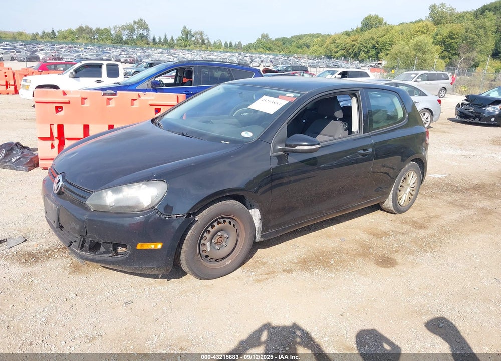 2012 VOLKSWAGEN GOLF VIN: WVWBB7AJ5CW111986
