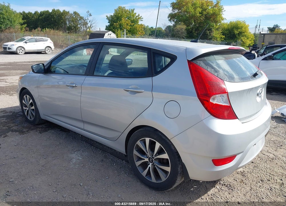 2017 HYUNDAI ACCENT VIN: KMHCU5AE1HU333493