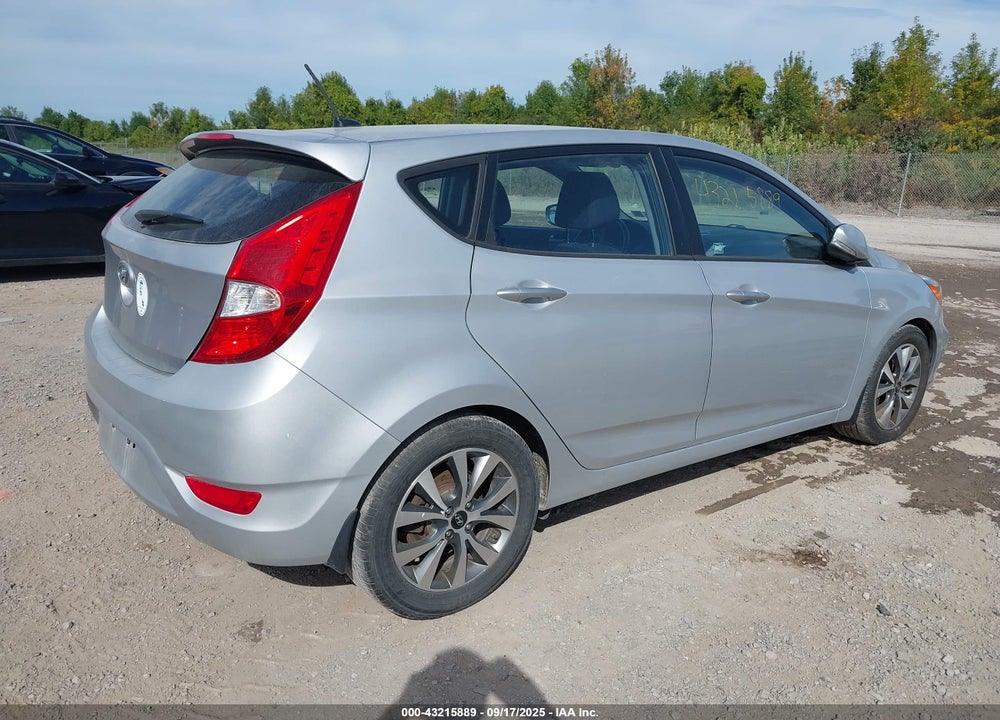 2017 HYUNDAI ACCENT VIN: KMHCU5AE1HU333493