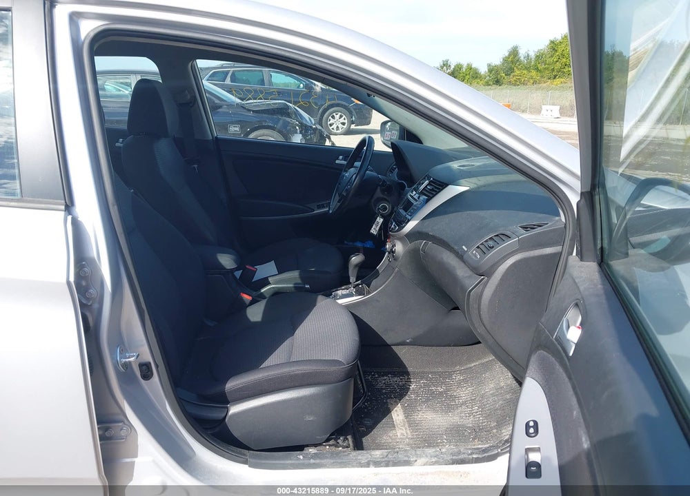 2017 HYUNDAI ACCENT VIN: KMHCU5AE1HU333493