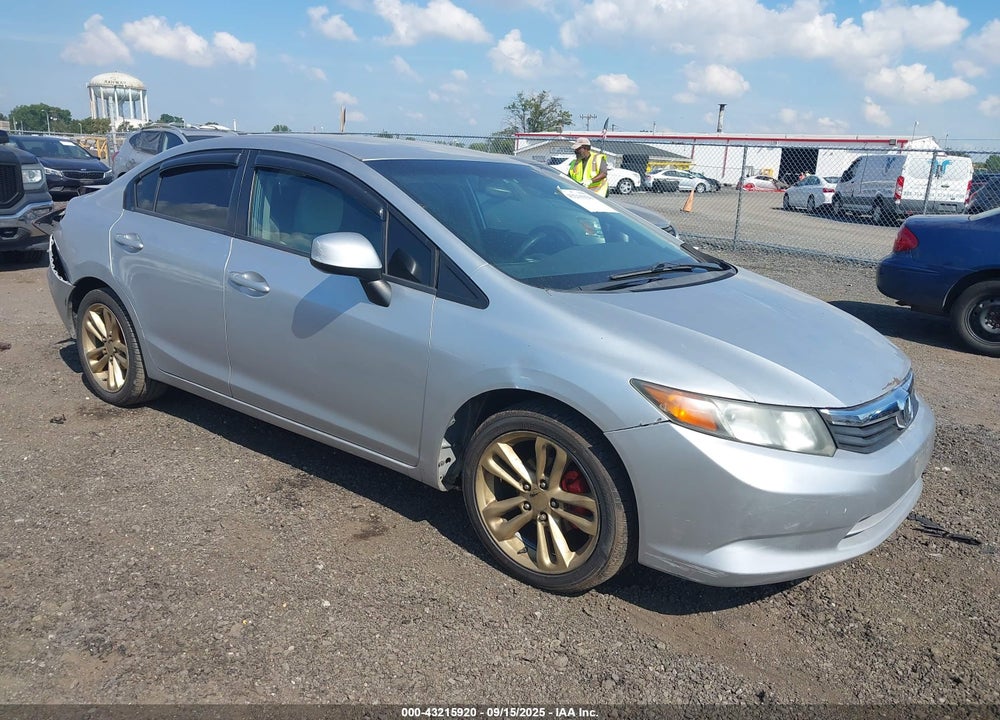 2012 HONDA CIVIC LX VIN: 2HGFB2F52CH599018