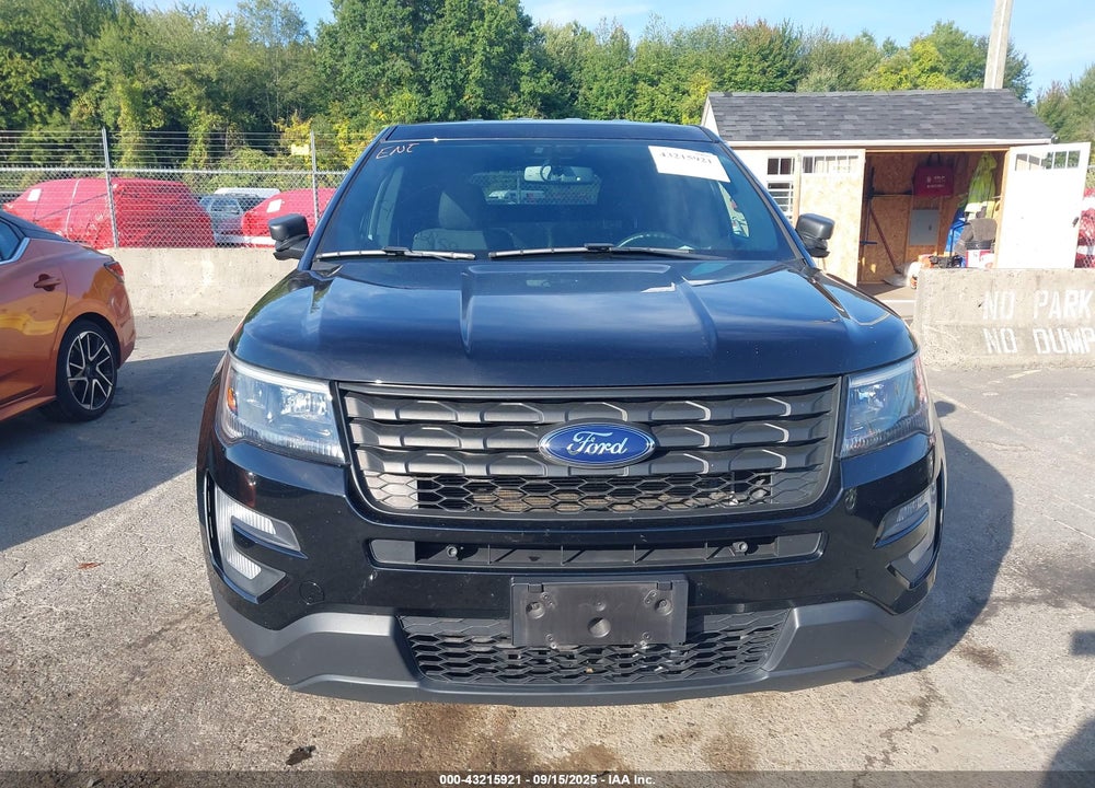2018 FORD POLICE INTERCEPTOR UTILITY VIN: 1FM5K8AR1JGC95318