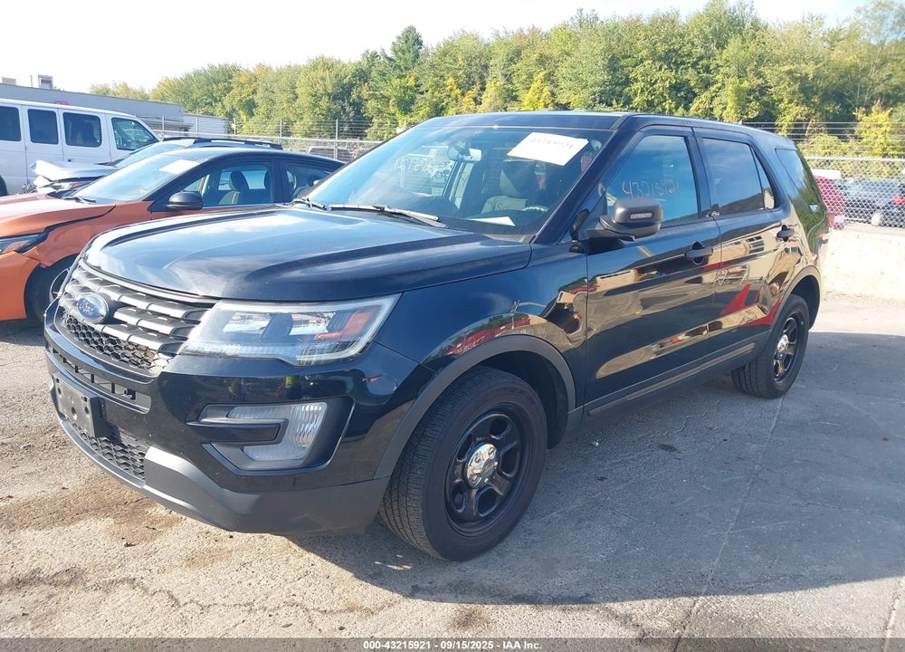 2018 FORD POLICE INTERCEPTOR UTILITY VIN: 1FM5K8AR1JGC95318