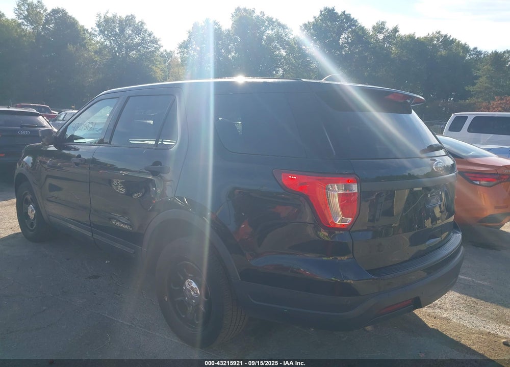 2018 FORD POLICE INTERCEPTOR UTILITY VIN: 1FM5K8AR1JGC95318