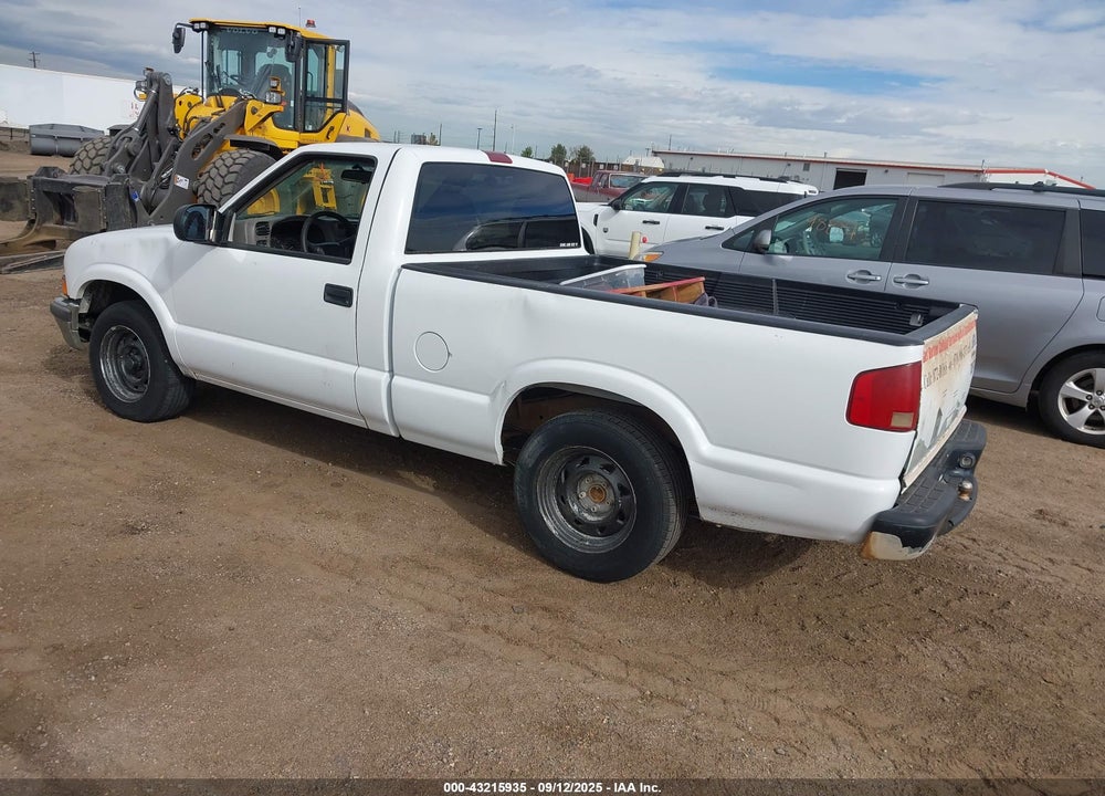 2003 CHEVROLET S-10 VIN: 1GCCS14H538101392