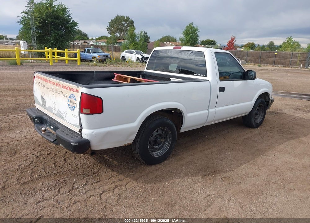 2003 CHEVROLET S-10 VIN: 1GCCS14H538101392