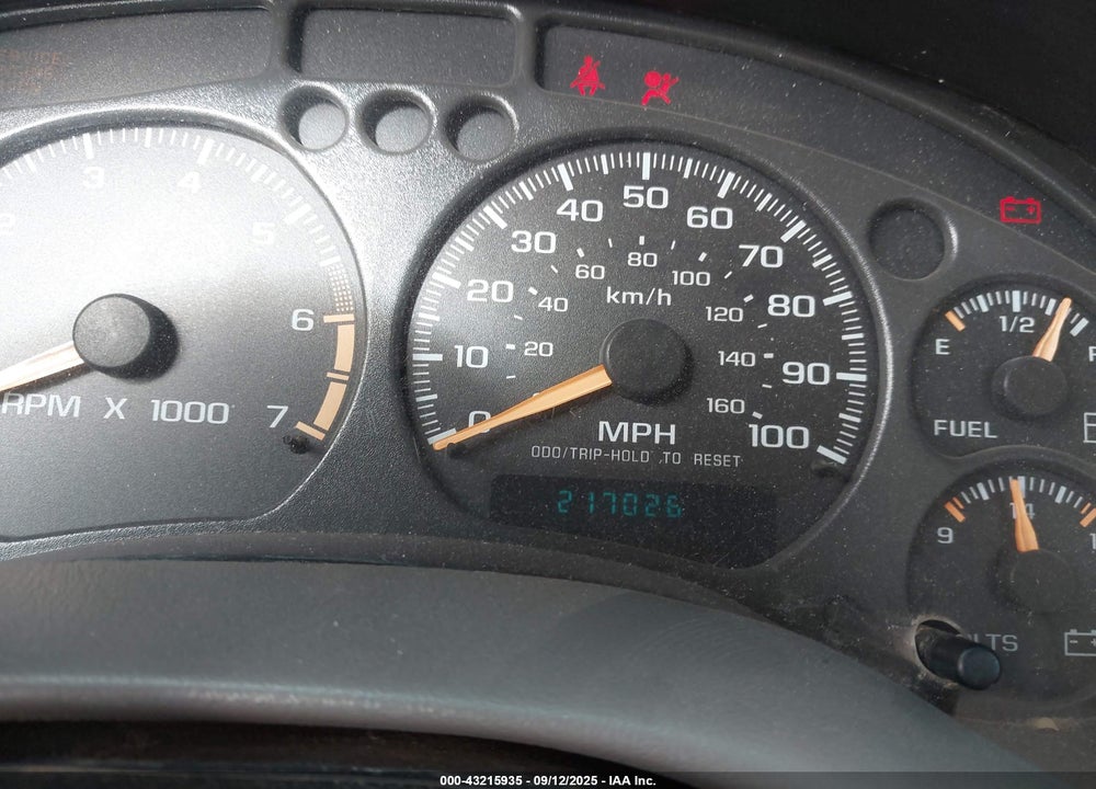 2003 CHEVROLET S-10 VIN: 1GCCS14H538101392