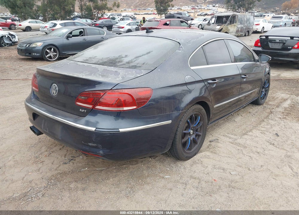 2013 VOLKSWAGEN CC VIN: WVWBP7AN8DE565208