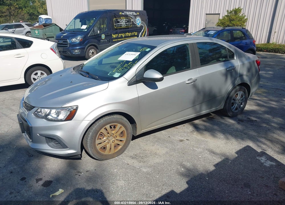 2017 CHEVROLET SONIC VIN: 1G1JB5SG5H4174777
