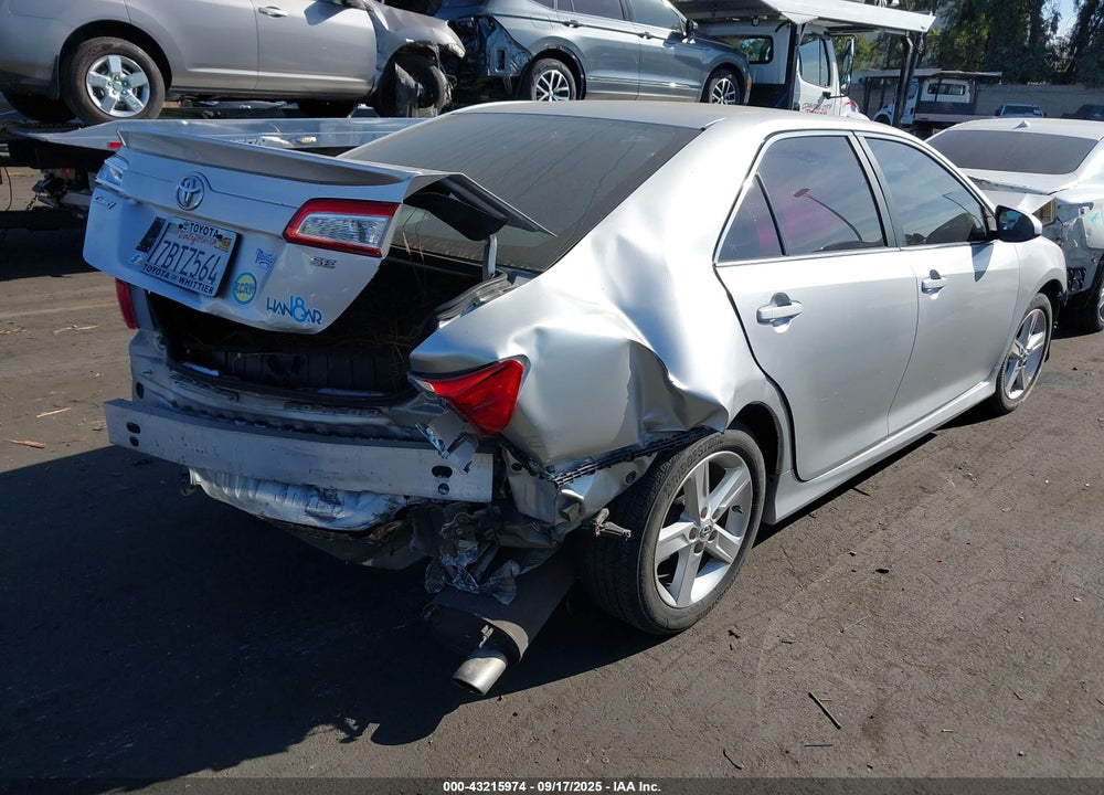2013 TOYOTA CAMRY VIN: 4T1BF1FKXDU294670