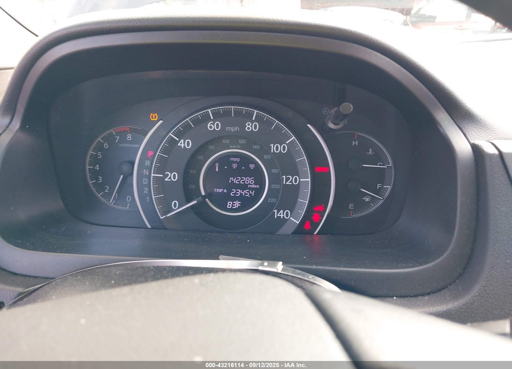 2012 HONDA CR-V VIN: 5J6RM3H58CL032589