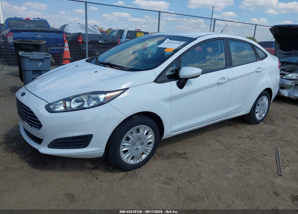2019 FORD FIESTA VIN: 3FADP4AJ2KM157904